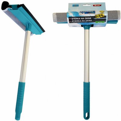 CLANAX Stěrka na okna molitan + guma 25 cm, tyč 38 cm – Hledejceny.cz