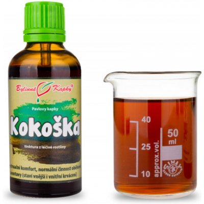 Bylinné kapky Kokoška pastuší tobolka tinktura 50 ml – Hledejceny.cz