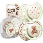 Lovi Dudlík svítící silikonový dynamický Teddy Love 2ks – Zbozi.Blesk.cz