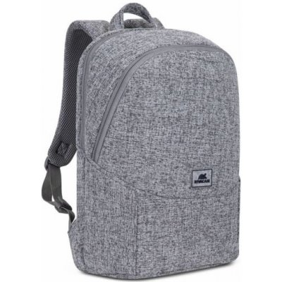 RIVACASE Anvik 15.6 laptop backpack 15L gray waterproof fabric pockets for 10.5 tablet smartphone documents accessories bottle – Zboží Mobilmania