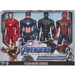 Hasbro Avengers Sada 4 Figurek Panter Iron Man Kapitan Amerika Spiderman – Zbozi.Blesk.cz