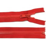 Kostěný zip no.5 rozepínací 85cm bundový color: 548 červená – Hledejceny.cz