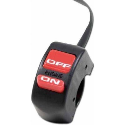 Vypínač ON/OFF se svorkou pro montáž na řídítka, typ: jistič – Zboží Mobilmania