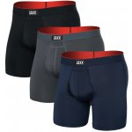 Saxx Multi-Sport Mesh Boxer Brief Fly 3Pk Wavelength/Navy/Black – Zbozi.Blesk.cz