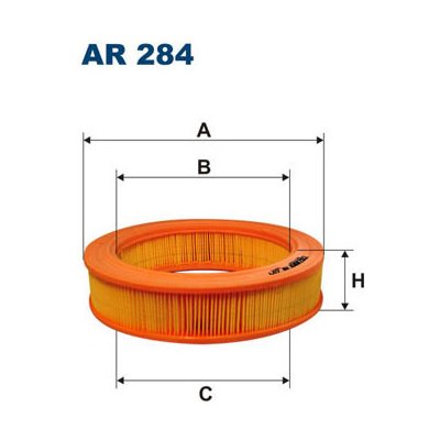 Vzduchový filtr FILTRON AR 284 – Hledejceny.cz