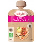 Babybio kapsička Jablko jahoda vanilka 90 g – Zboží Mobilmania