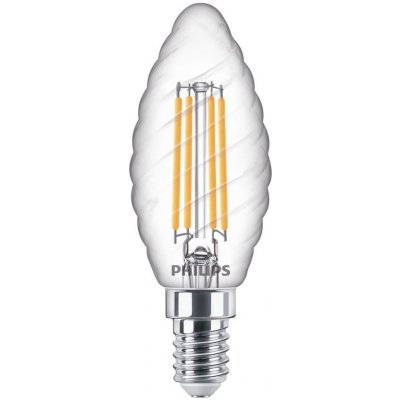 Philips LED Stmívatelná žárovka VINTAGE E14/4,5W/230V 4000K P5017 – Zboží Mobilmania