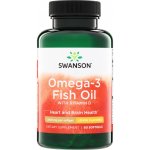 Swanson Omega 3 Fish Oil + Vitamin D3 1000 IU 60 tablet – Hledejceny.cz