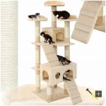 Tectake Kočičí škrabadlo Mogli 170 cm – Zboží Dáma