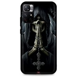 Pouzdro TopQ Xiaomi Poco M4 Pro 5G silikon Grim Reaper