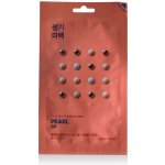 Holika Holika Pure Essence Zesvětlující plátýnková maska s výtažky z perel 20 ml – Zboží Dáma