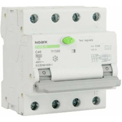 Noark Ex9NL-N 3P+N 20A/B 30mA 111531 – Zbozi.Blesk.cz