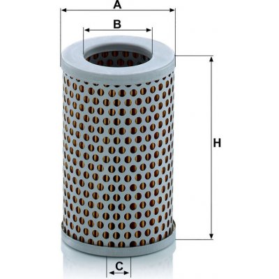 MANN-FILTER Vzduchový filtr MANN MF C712 – Hledejceny.cz