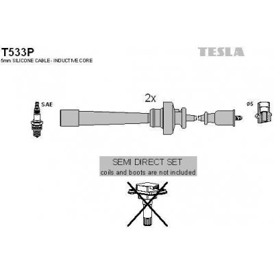Sada kabelů pro zapalování TESLA T533P – Hledejceny.cz
