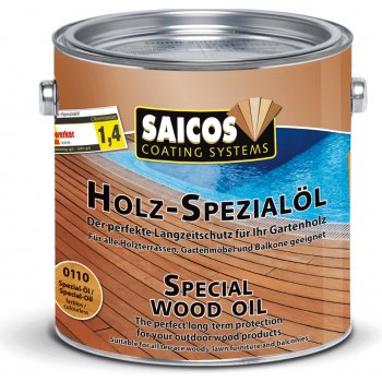 Saicos Speciální terasový olej 2,5 l Bangkirai