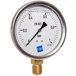 MANOMER manometr P300 / MI100G 0/1bar, G1/2" spodní přip. + glycerin – Sleviste.cz