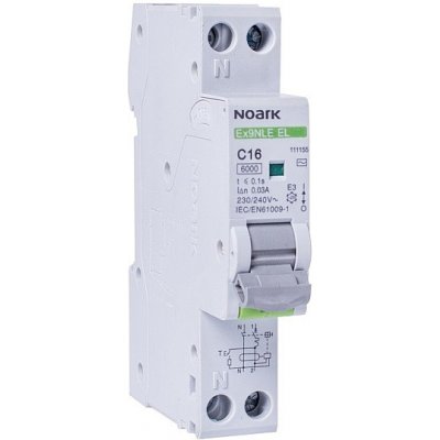 Noark 111160 Ex9NLE EL 1PN B6 30mA A – Sleviste.cz