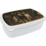 MuchoWow® Box na oběd BČervenázeit 11x17x6cm Noční hlídka - Umění - Staří mistři - Rembrandt Dětský box na svačinu – Hledejceny.cz