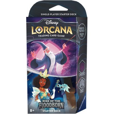 Lorcana TCG: Rise of the Floodborn Starter Deck Amethyst/Steel – Zboží Živě