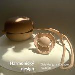 Lovi dudlík svítící silikon dynamický Prime 2ks Ivory/Blush – Zboží Dáma