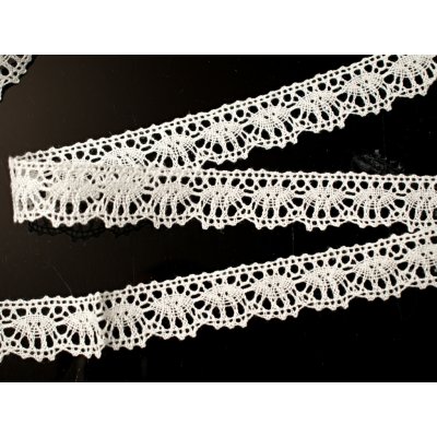 Snový svět Paličkovaná krajka lněná polobělená TK0070-25mm – Zboží Dáma