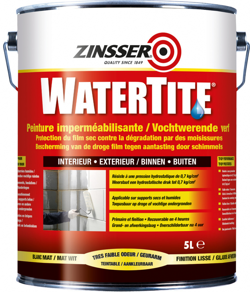 Zinsser Watertite 5 L bílá
