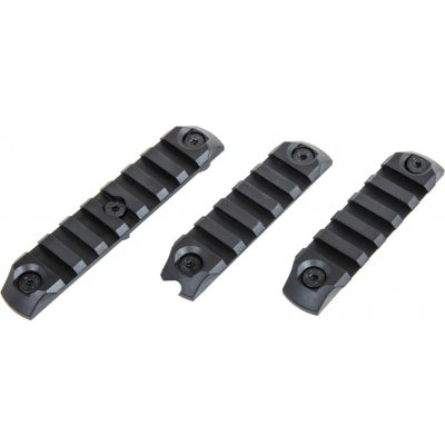 Specna Arms Sada polymerových RIS lišt SA s montáží na M-LOK 3ks, černé – Hledejceny.cz