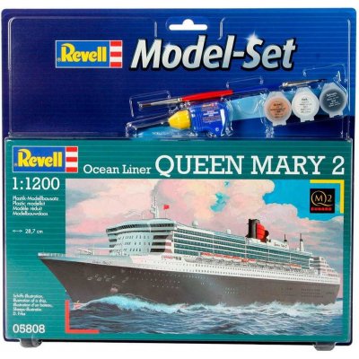 Revell slepovací model Queen Mary 2 1:1200