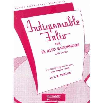 INDISPENSABLE FOLIO / alto saxofon + klavír