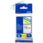 Brother TZE-141, černý tisk průsvitný podklad, 8m x 18mm – Zboží Dáma