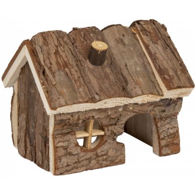 Flamingo domeček HOUSE GRITTY WOOD S 14,5 x 11 x 11,5 cm – Zbozi.Blesk.cz