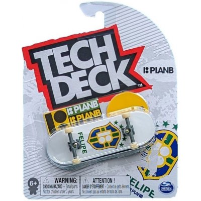 TechDeck Fingerboard PLAN B FELIPE bílá – Sleviste.cz