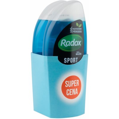 Radox Sprchový gel Men Sport 2x250 ml – Zboží Mobilmania