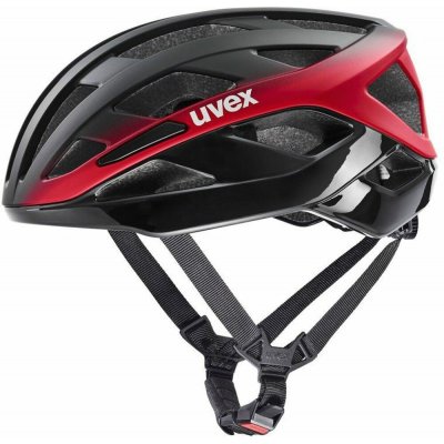UVEX I-VOLUTE BLACK-RED MATT 2026 – Sleviste.cz