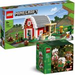 LEGO® Minecraft® 21187 Červená stodola – Zboží Živě