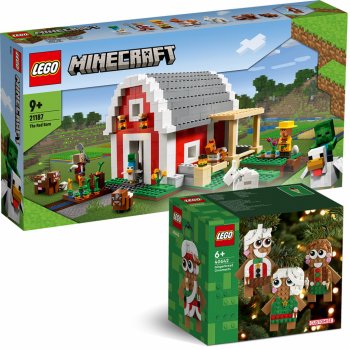 LEGO® Minecraft® 21187 Červená stodola