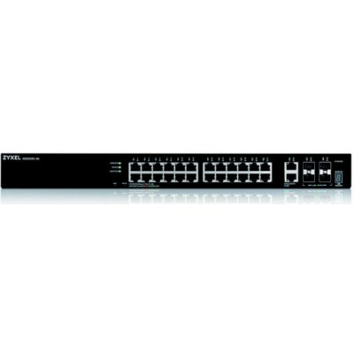 Zyxel XGS2220-30 Zyxel XGS2220-30, L3 Access Switch, 24x1G RJ45 2x10mG RJ45, 4x10G SFP+ Uplink, incl. 1 yr NebulaFlex Pro – Hledejceny.cz