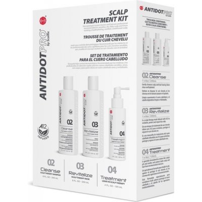 Antidotpro Scalp Therapy šampon 240 ml + maska 240 ml + sprej 120 ml dárková sada – Zboží Mobilmania