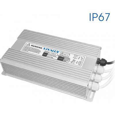 VIVALUX Napájecí adaptér pro LED pásky PPD POWER 200W-IP67 VIV003655 – Zbozi.Blesk.cz