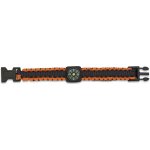 Albainox Survival Paracord s kompasem oranžová – Zbozi.Blesk.cz