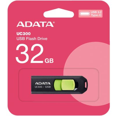 ADATA UC300 32GB ACHO-UC300-32G-RBK/GN – Zboží Živě