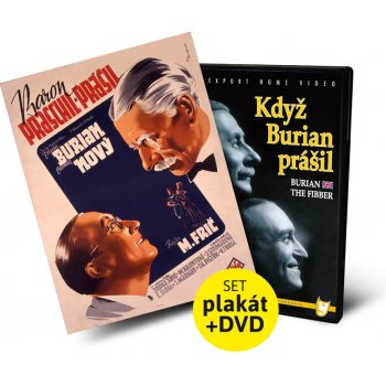 KDYZ BURIAN PRÁŠIL - PLAKÁT + DVD