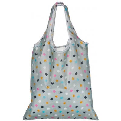 VETRO-PLUS Taška nákupní skládací PU 59x37 cm dekor hvězdičky – Zboží Mobilmania