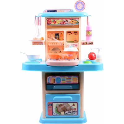 Aga4Kids Plastová kuchyňka MR6133 Modrá – Sleviste.cz