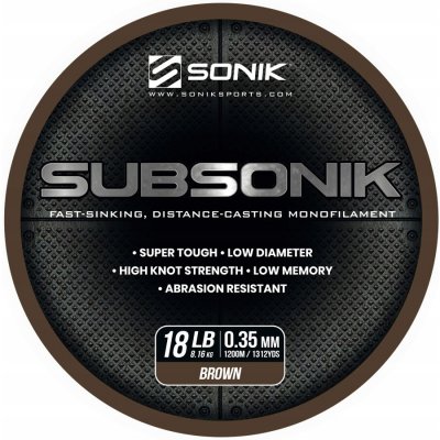 Sonik Subsonik Brown 1200 m0,35 mm – Zbozi.Blesk.cz