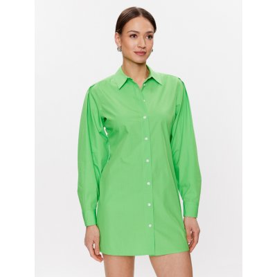Tommy Hilfiger dámské košilové šaty zelené