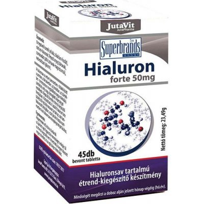 JutaVit Hialuron Forte 50 mg 45 tablet – Hledejceny.cz