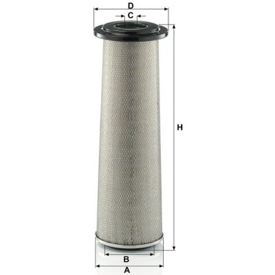 MANN-FILTER Vzduchový filtr MANN C19620 (MF C19620) – Hledejceny.cz