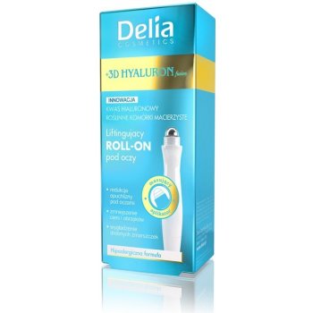 Delia protivráskový oční roll-on s +3D kyselinou hyaluronovou 15 ml