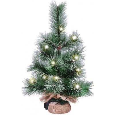Solight vánoční stromek 45cm 15LED 3x AA IP44 časovač – Zbozi.Blesk.cz